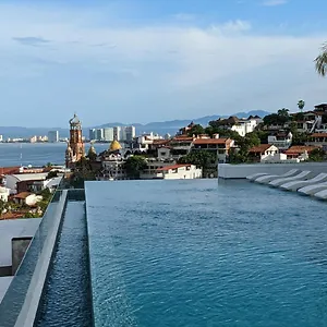 Romantic With Stunning Rooftop Pool And Jacuzzi In Pv By Alterhome , Puerto Vallarta Mexico
